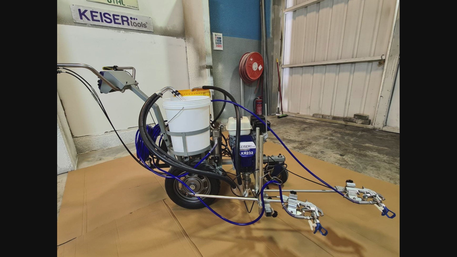 KR232 Road Line Striping Machine